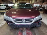 2014 Honda Accord Sport Burgundy vin: 1HGCR2F55EA107811