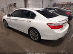 2014 Honda Accord Sport White vin: 1HGCR2F55EA149167