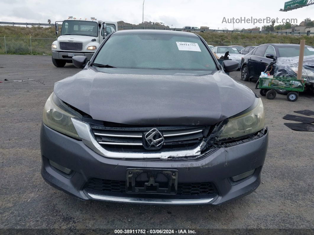 2014 Honda Accord Sport Серый vin: 1HGCR2F55EA150805