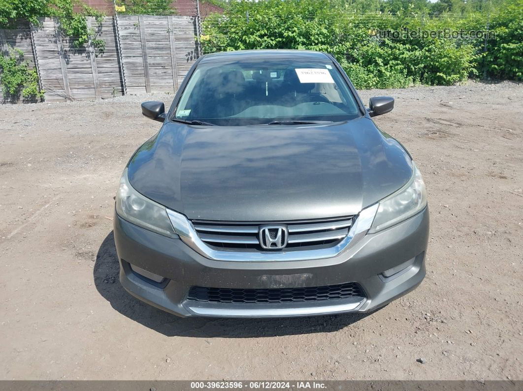 2014 Honda Accord Sport Gray vin: 1HGCR2F55EA152327