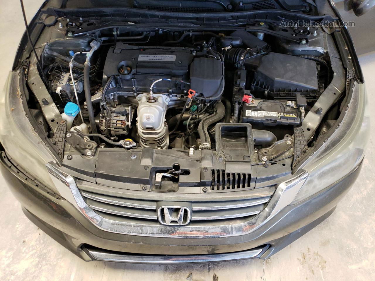 2014 Honda Accord Sport Угольный vin: 1HGCR2F55EA229102