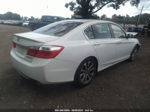 2015 Honda Accord Sedan Sport White vin: 1HGCR2F55FA039415