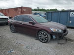 2015 Honda Accord Sport Burgundy vin: 1HGCR2F55FA045389