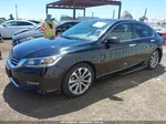 2015 Honda Accord Sport Черный vin: 1HGCR2F55FA103758