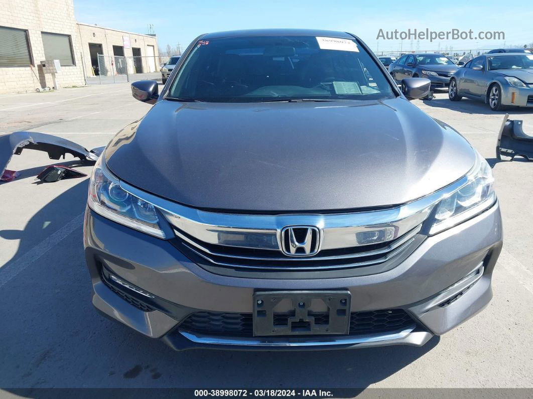 2016 Honda Accord Sport Gray vin: 1HGCR2F55GA115992