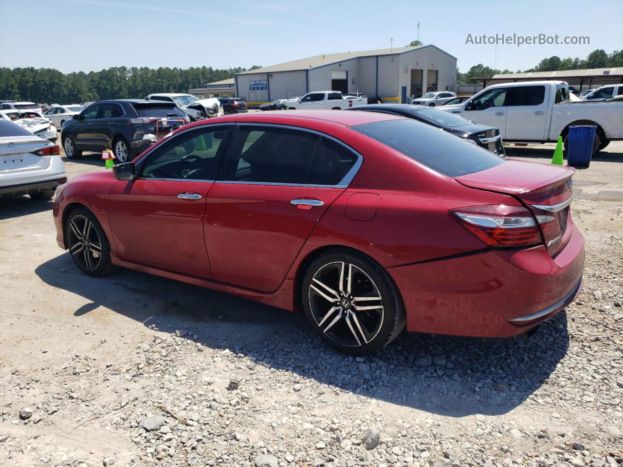 2016 Honda Accord Sport Red vin: 1HGCR2F55GA166599