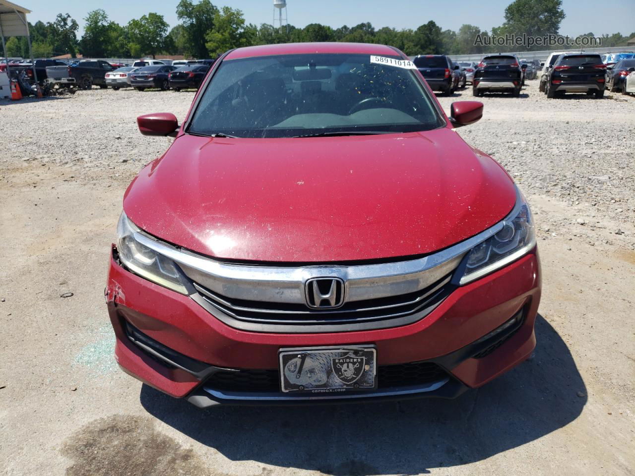 2016 Honda Accord Sport Red vin: 1HGCR2F55GA166599