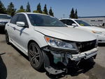 2016 Honda Accord Sport White vin: 1HGCR2F55GA186349