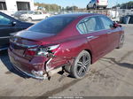 2017 Honda Accord Sedan Sport Burgundy vin: 1HGCR2F55HA083644