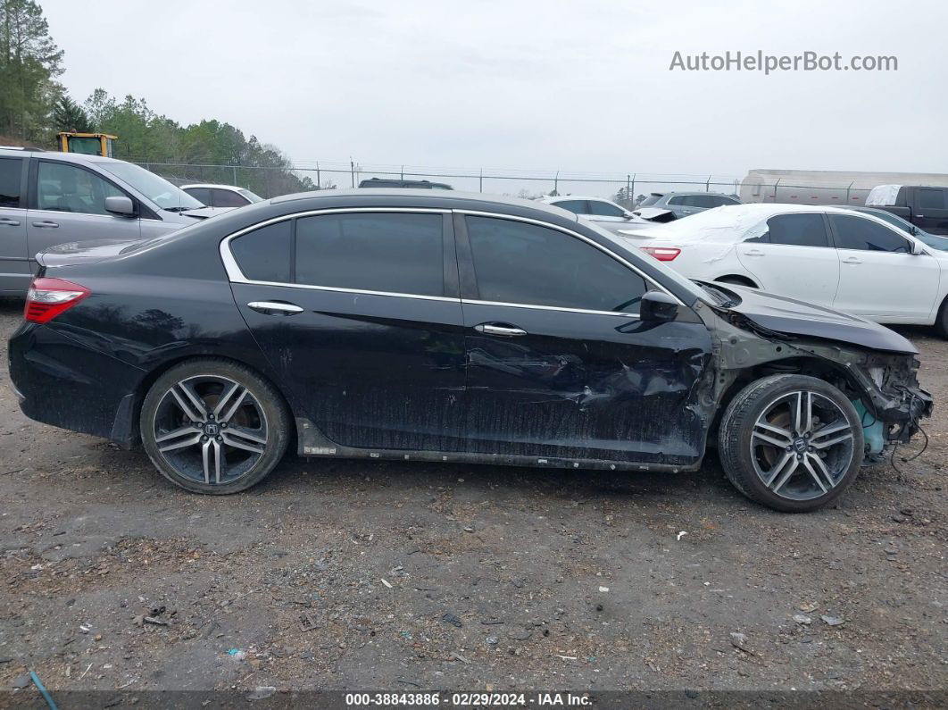 2017 Honda Accord Sport Black vin: 1HGCR2F55HA170427