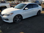 2017 Honda Accord Sport White vin: 1HGCR2F55HA242713