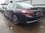 2017 Honda Accord Sport Черный vin: 1HGCR2F55HA248236