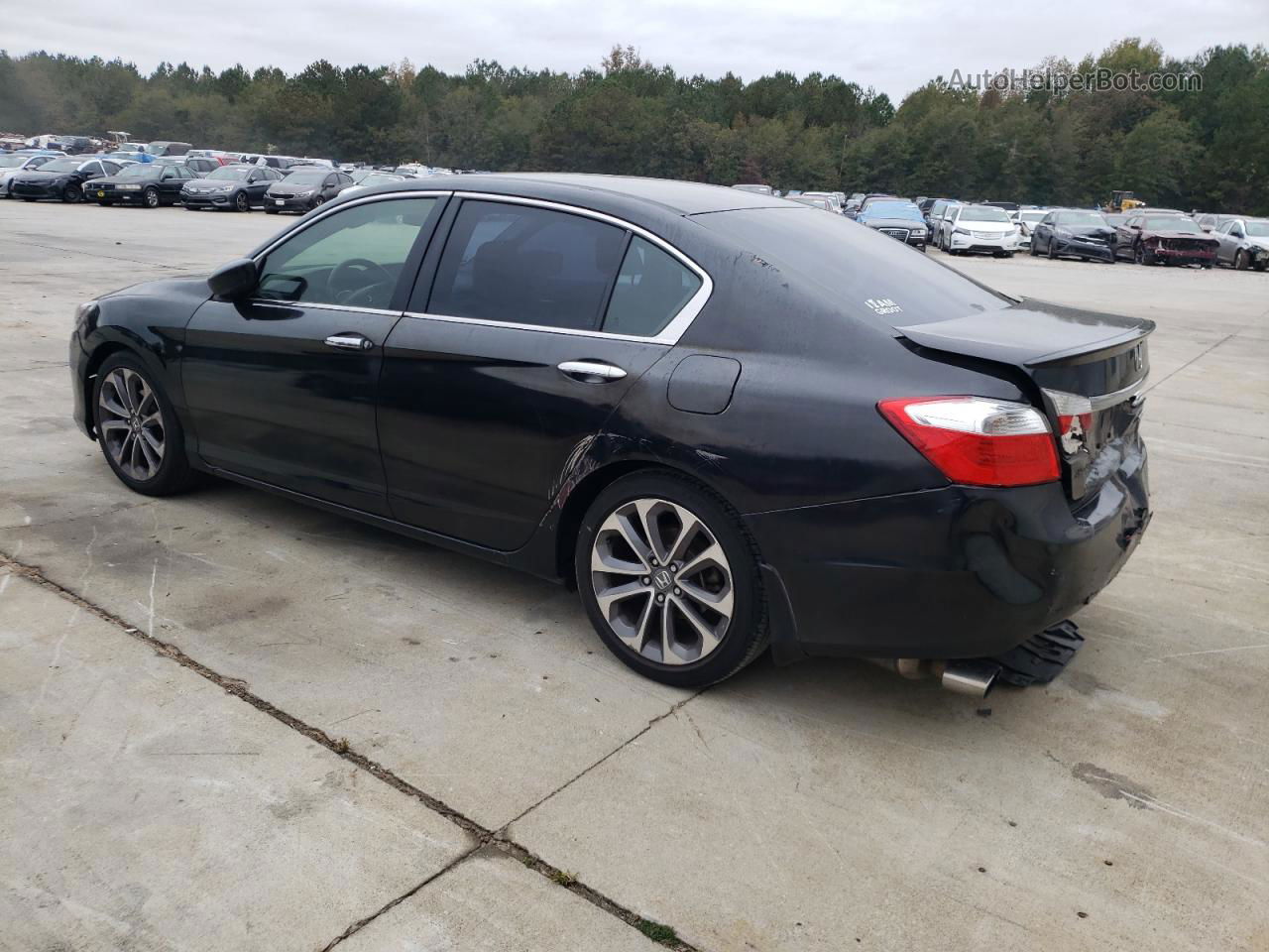 2014 Honda Accord Sport Black vin: 1HGCR2F56EA006194