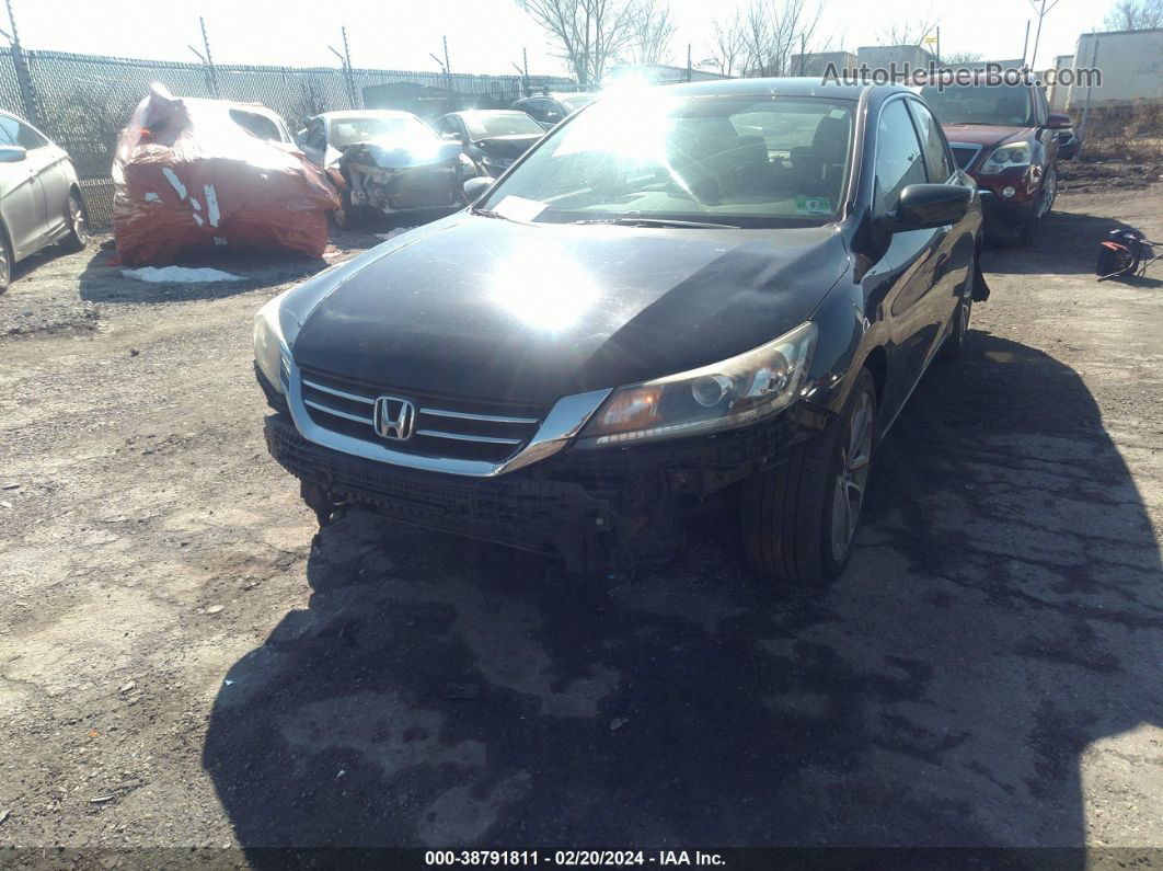 2014 Honda Accord Sport Black vin: 1HGCR2F56EA022072