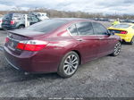 2014 Honda Accord Sport Burgundy vin: 1HGCR2F56EA035226