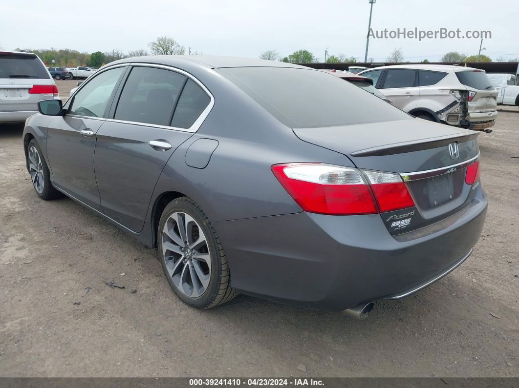 2014 Honda Accord Sport Blue vin: 1HGCR2F56EA120423