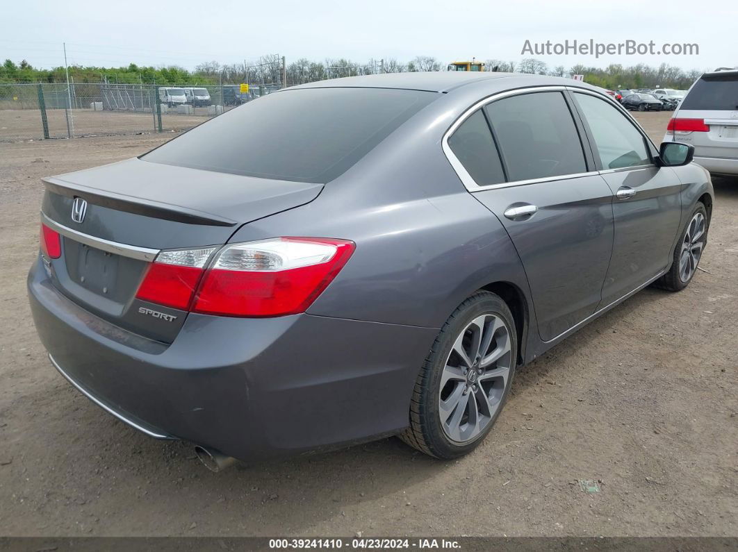 2014 Honda Accord Sport Blue vin: 1HGCR2F56EA120423