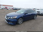 2014 Honda Accord Sport Blue vin: 1HGCR2F56EA124455