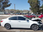 2014 Honda Accord Sport White vin: 1HGCR2F56EA190150