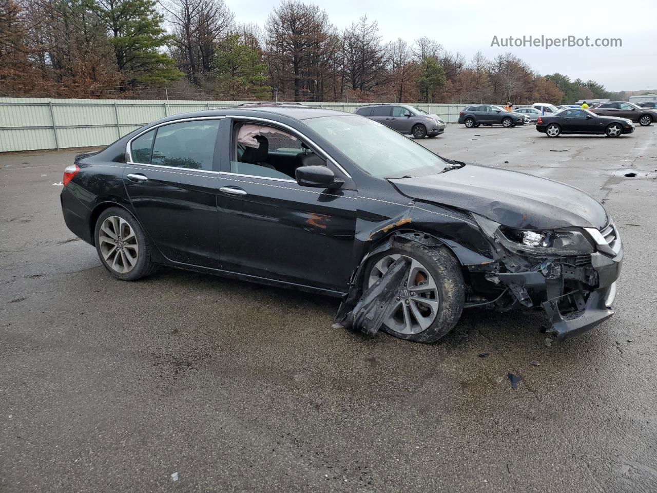 2014 Honda Accord Sport Black vin: 1HGCR2F56EA216276