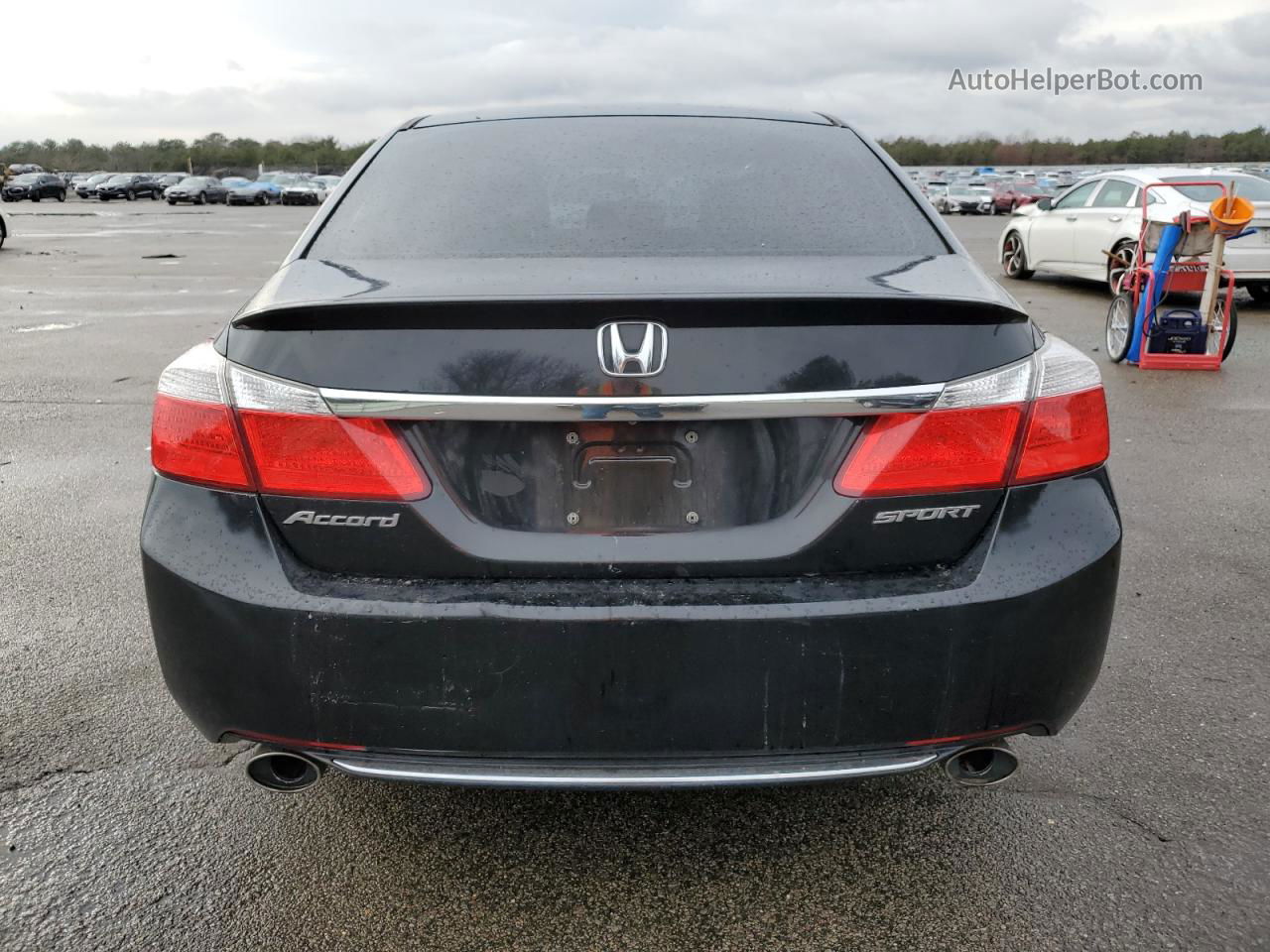 2014 Honda Accord Sport Black vin: 1HGCR2F56EA216276