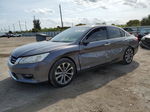 2014 Honda Accord Sport Gray vin: 1HGCR2F56EA304664