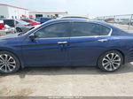 2015 Honda Accord Sport Blue vin: 1HGCR2F56FA044610