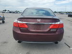 2015 Honda Accord Sport Burgundy vin: 1HGCR2F56FA045451