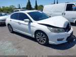 2015 Honda Accord Sport White vin: 1HGCR2F56FA128278