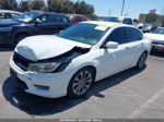 2015 Honda Accord Sport White vin: 1HGCR2F56FA128278