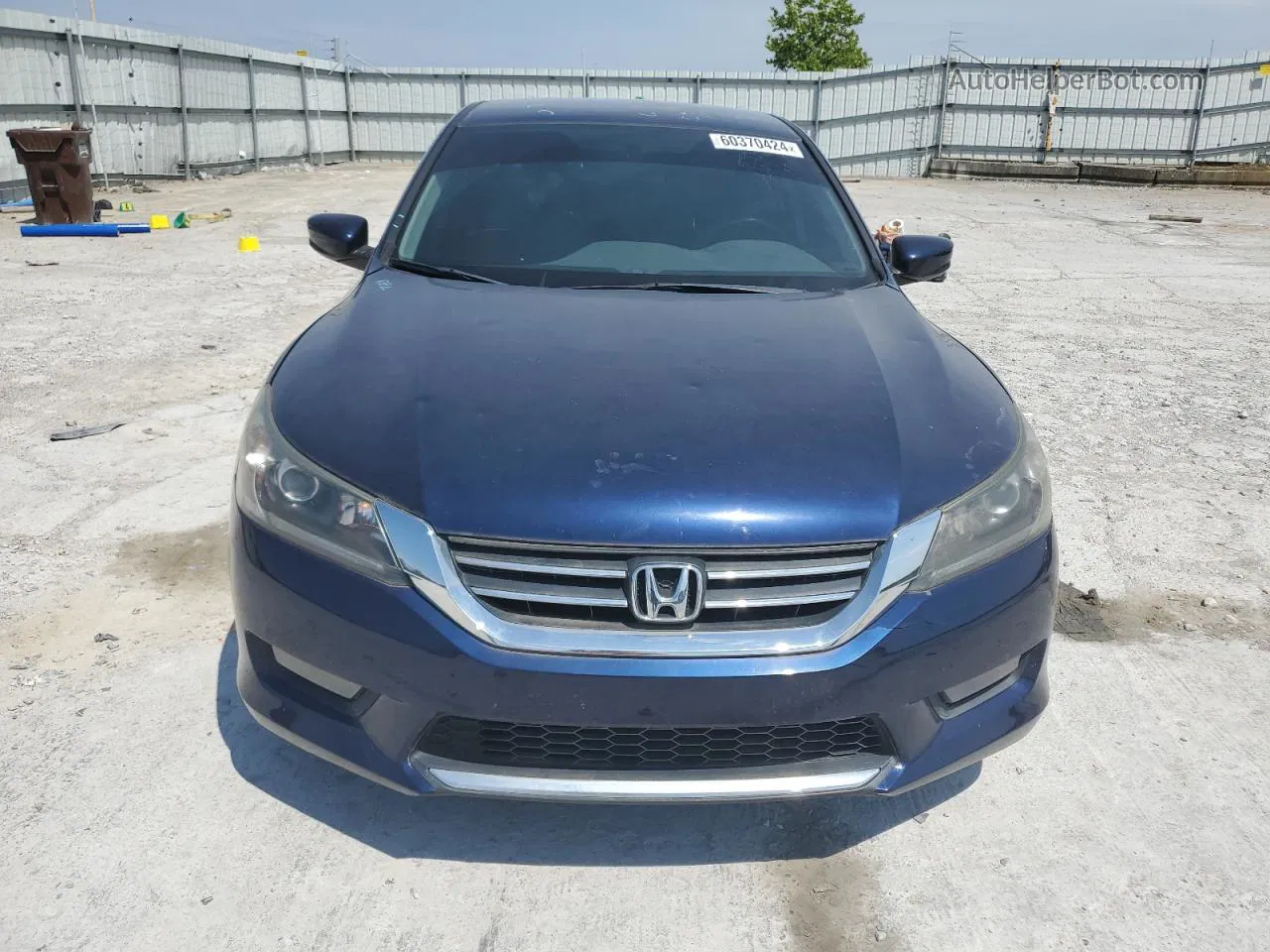 2015 Honda Accord Sport Синий vin: 1HGCR2F56FA161541