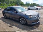 2015 Honda Accord Sport Gray vin: 1HGCR2F56FA164312