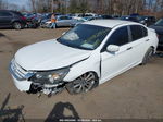 2015 Honda Accord Sport White vin: 1HGCR2F56FA193552