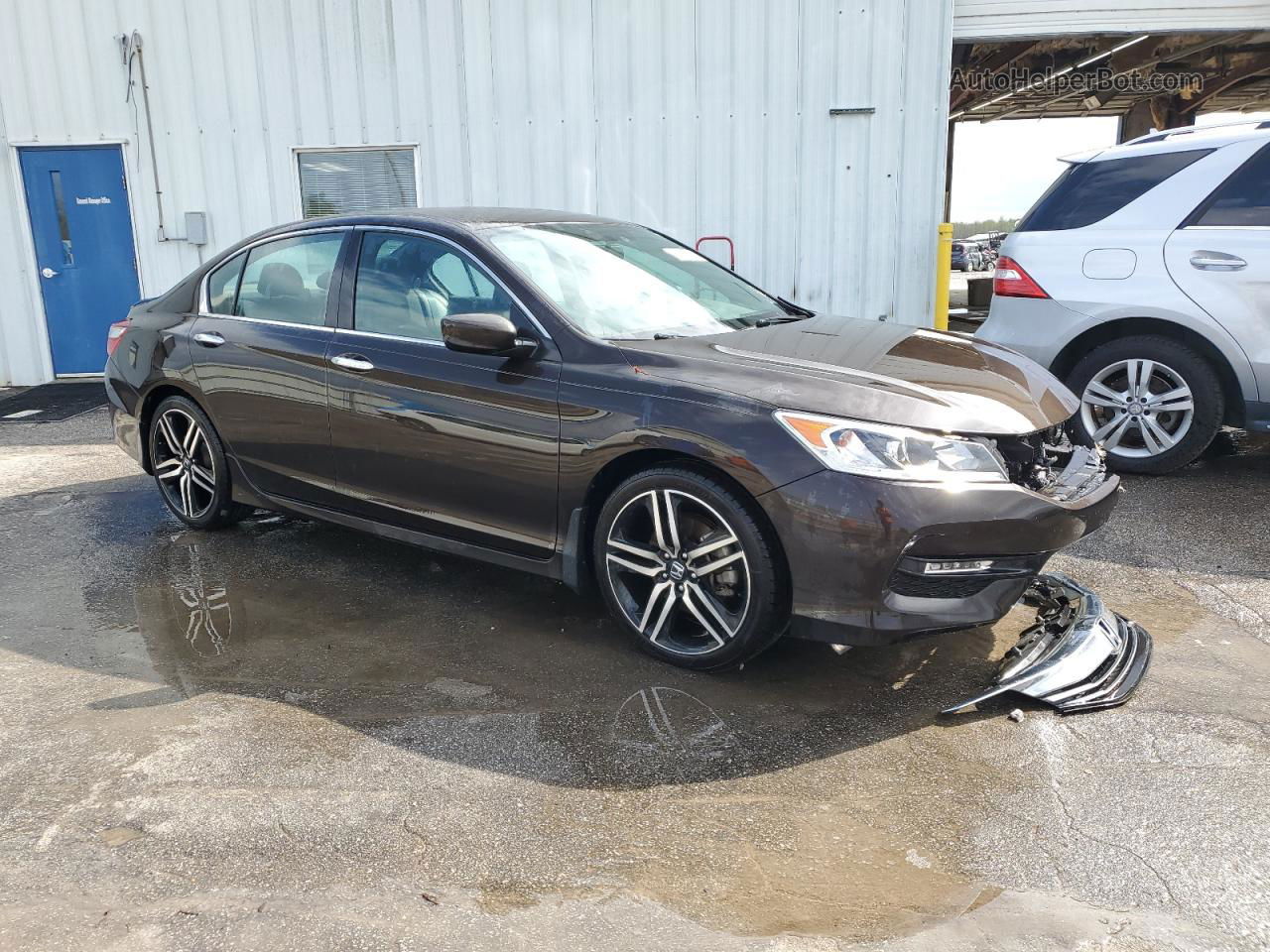 2016 Honda Accord Sport Charcoal vin: 1HGCR2F56GA177885