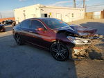 2016 Honda Accord Sport Burgundy vin: 1HGCR2F56GA230696