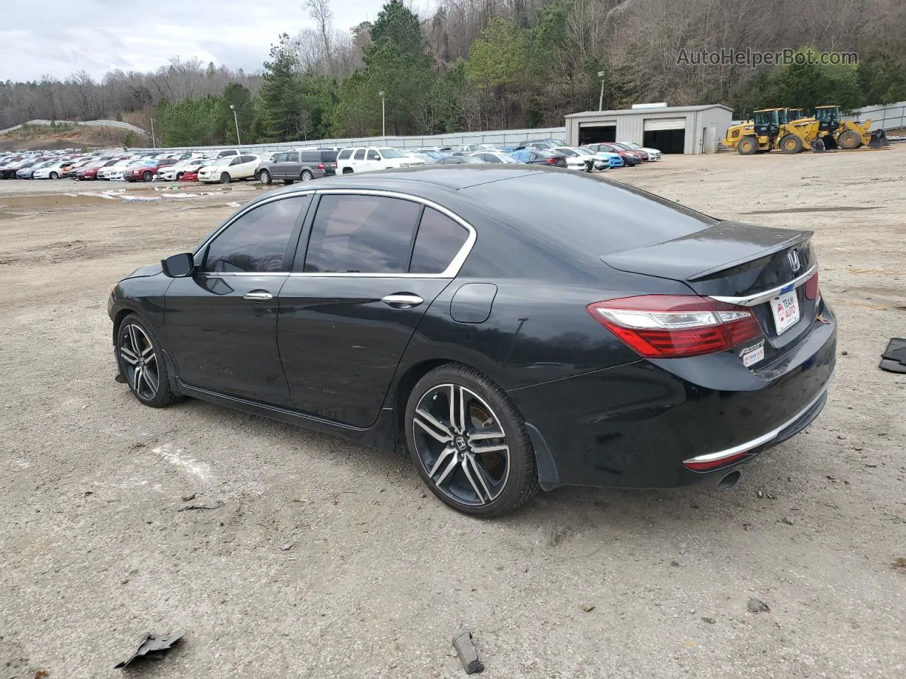 2017 Honda Accord Sport Black vin: 1HGCR2F56HA029639