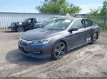 2017 Honda Accord Sport Серебряный vin: 1HGCR2F56HA099691