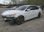 2017 Honda Accord Sport White vin: 1HGCR2F56HA169951