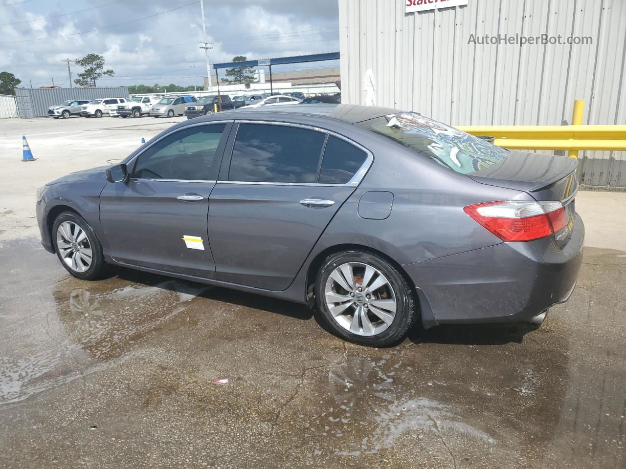 2014 Honda Accord Sport Серый vin: 1HGCR2F57EA042573