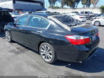 2014 Honda Accord Sport Черный vin: 1HGCR2F57EA127588