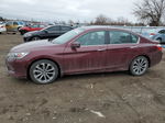 2014 Honda Accord Sport Темно-бордовый vin: 1HGCR2F57EA801674