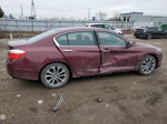 2014 Honda Accord Sport Maroon vin: 1HGCR2F57EA801674