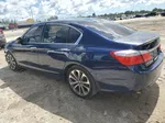 2015 Honda Accord Sport Blue vin: 1HGCR2F57FA034359