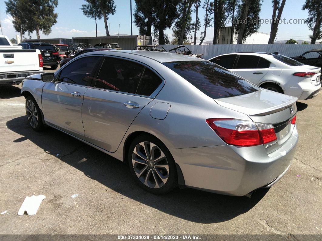 2015 Honda Accord Sedan Sport Silver vin: 1HGCR2F57FA117063