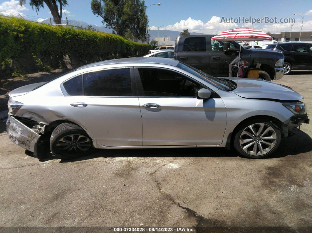 2015 Honda Accord Sedan Sport Silver vin: 1HGCR2F57FA117063