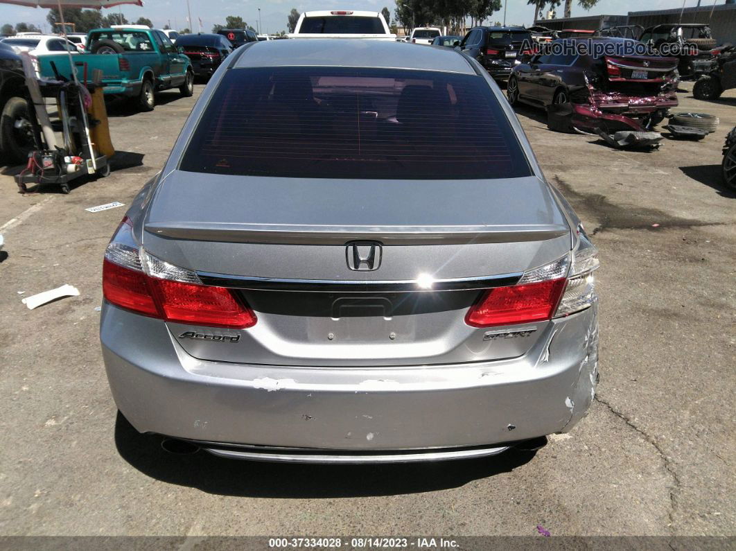 2015 Honda Accord Sedan Sport Silver vin: 1HGCR2F57FA117063