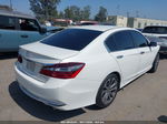 2015 Honda Accord Sport Белый vin: 1HGCR2F57FA193723