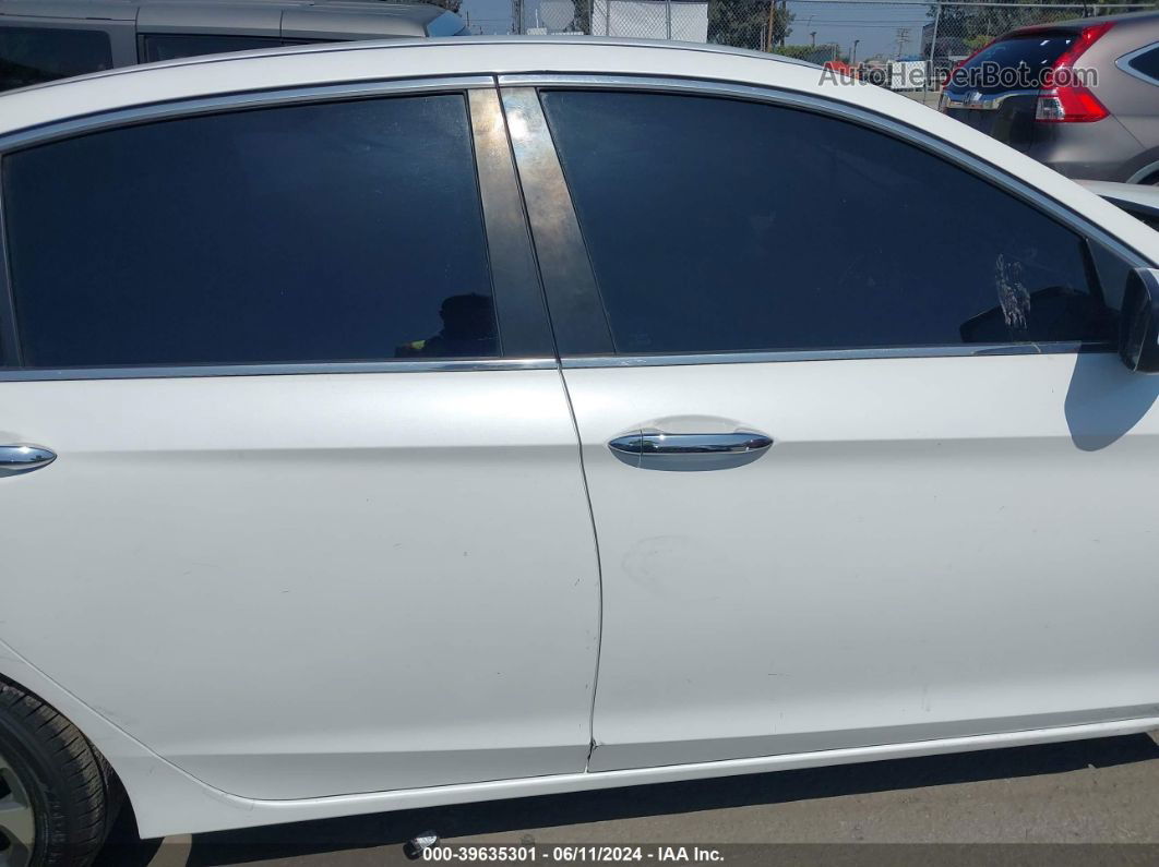 2015 Honda Accord Sport White vin: 1HGCR2F57FA193723