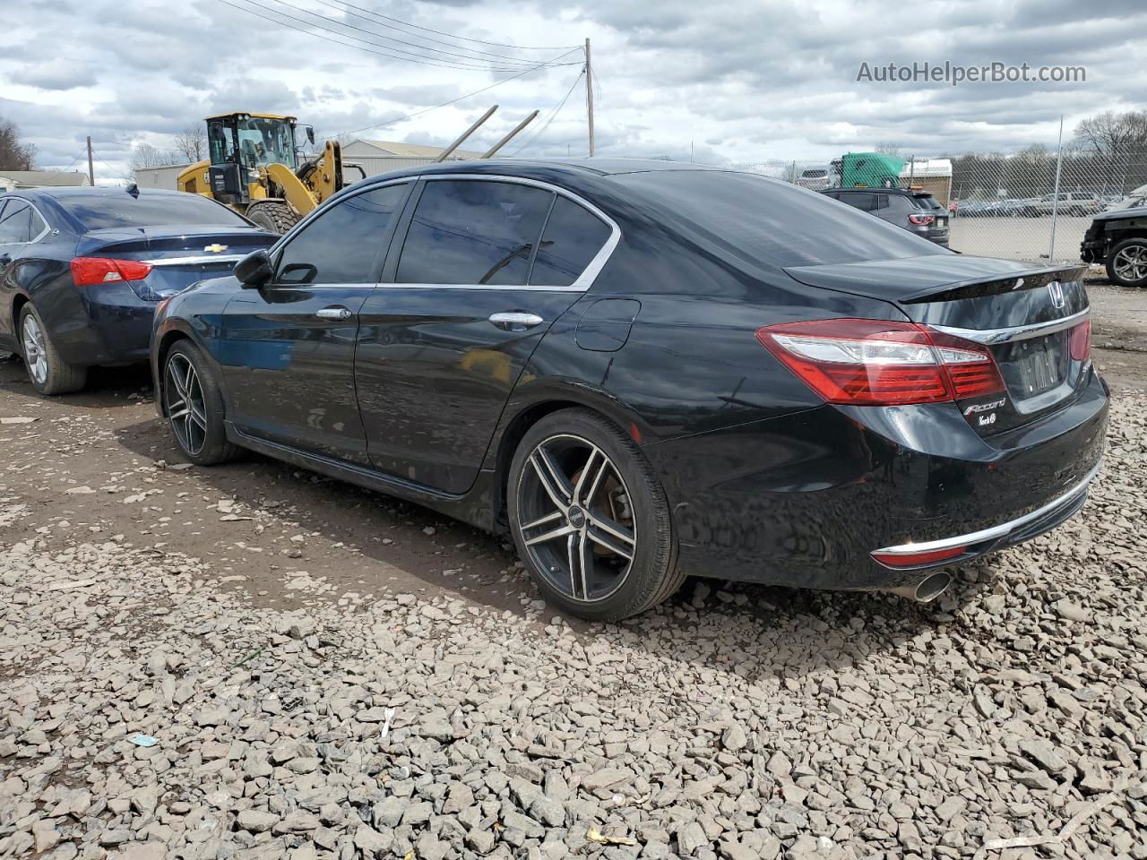 2016 Honda Accord Sport Black vin: 1HGCR2F57GA040504