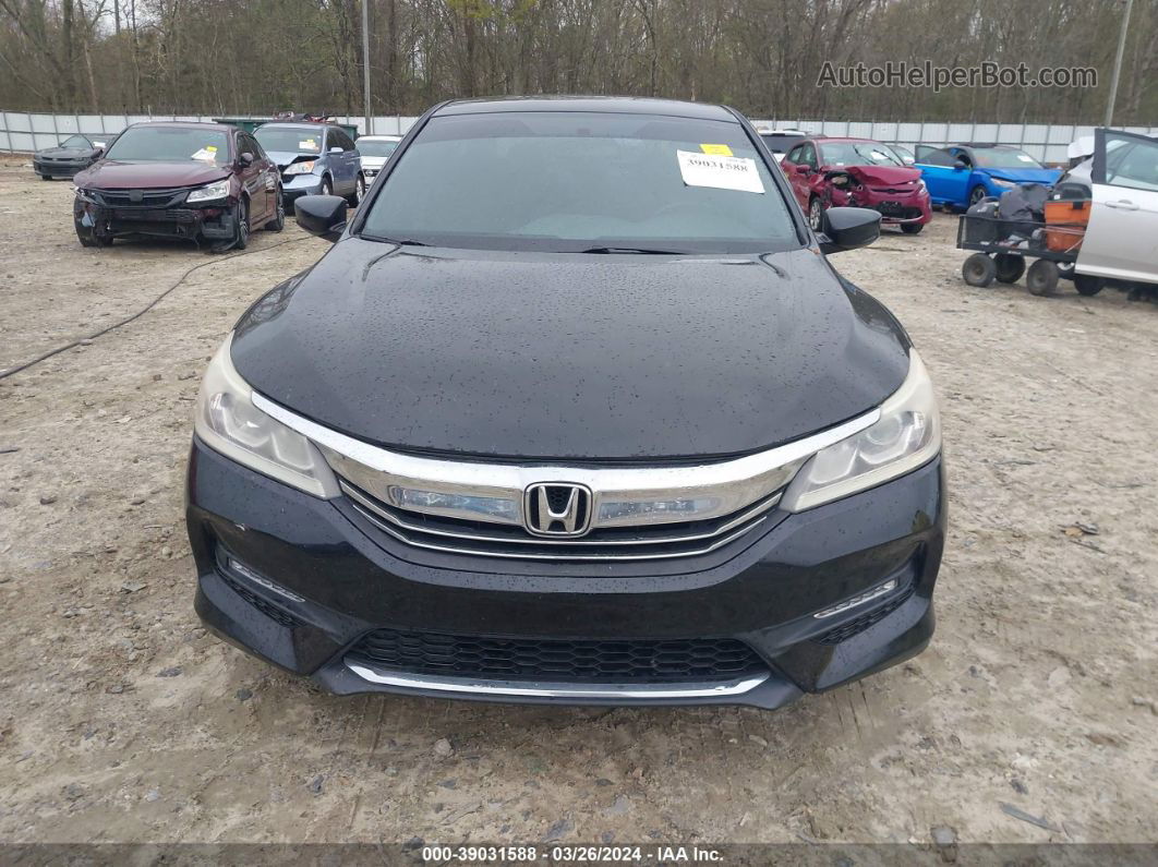 2016 Honda Accord Sport Black vin: 1HGCR2F57GA114889